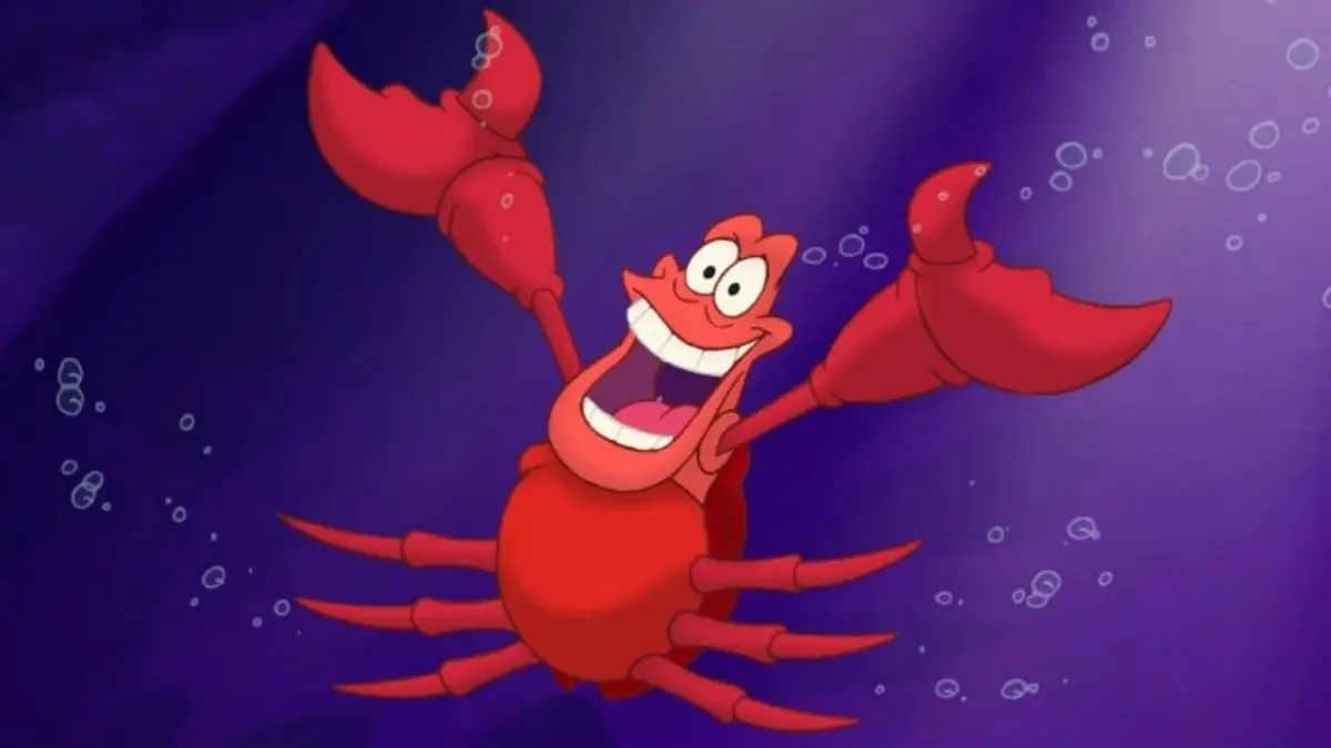 El verdadero nombre de Sebastián, el cangrejo de “La Sirenita”, que Disney reveló y quedó olvidado durante décadas