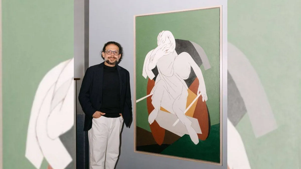 Tyeb Mehta’s ‘Rickshaw Puller’ fetches record Rs 69.1 crore at Volte Una auction