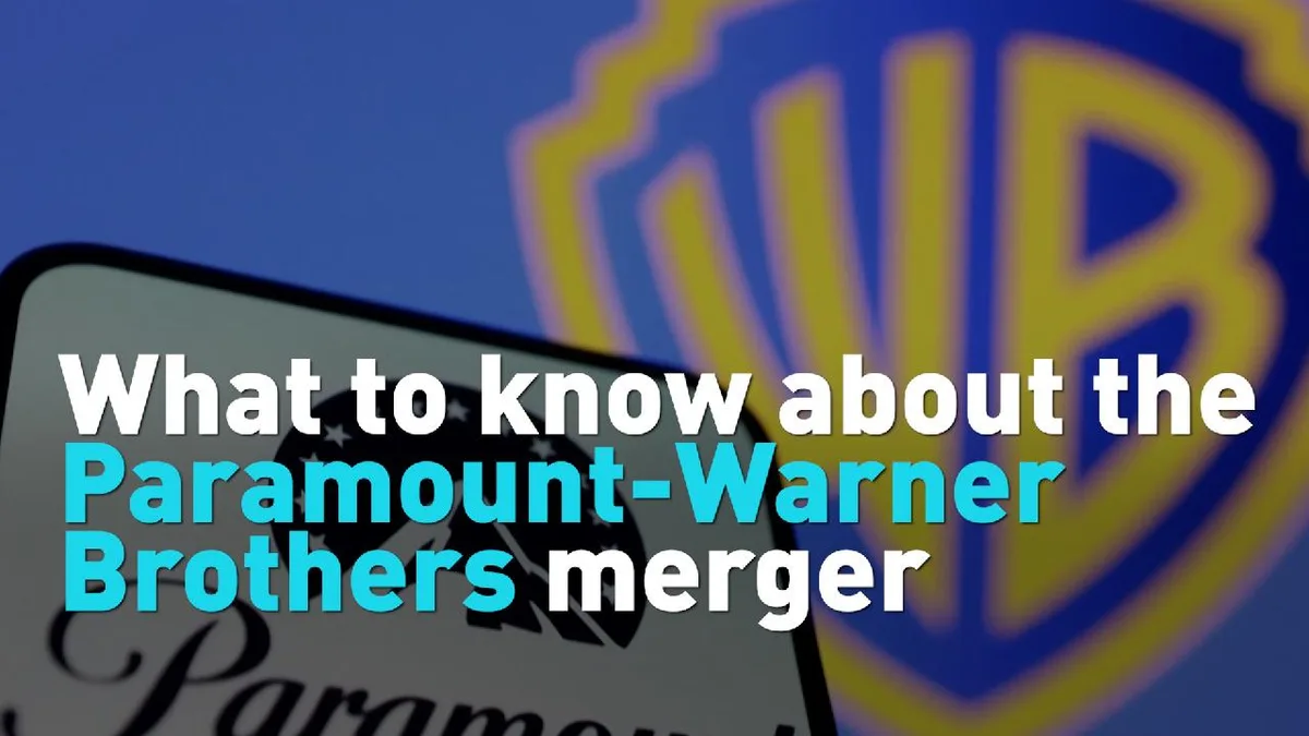 What to know about the Paramount-Warner Brothers merger