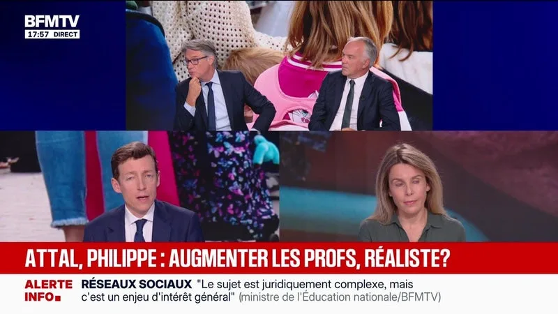 Marschall Truchot : Le ministre de l'Éducation nationale sur BFMTV - 25/08