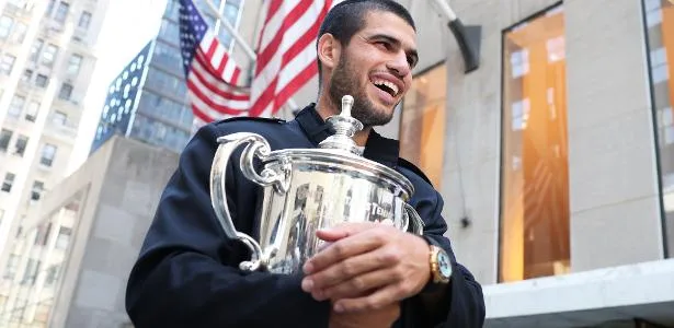 Alcaraz vai a Nova York e injeta ânimo no US Open