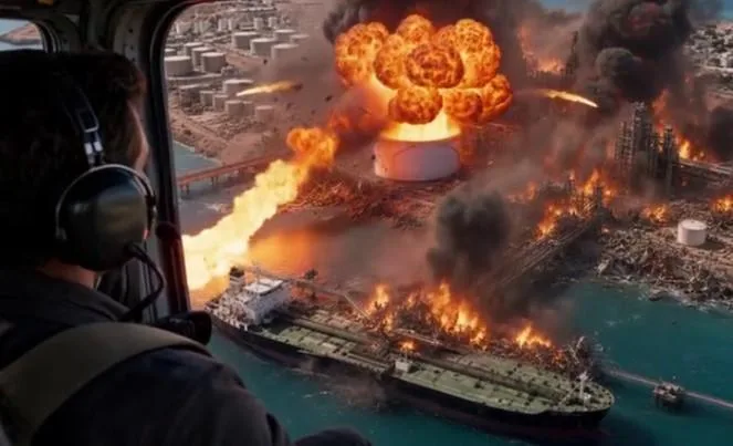 Trump publica un vídeo generado por IA de la isla iraní de Kharg ‘hecha añicos’ horas después de los primeros ataques de EU en un mes