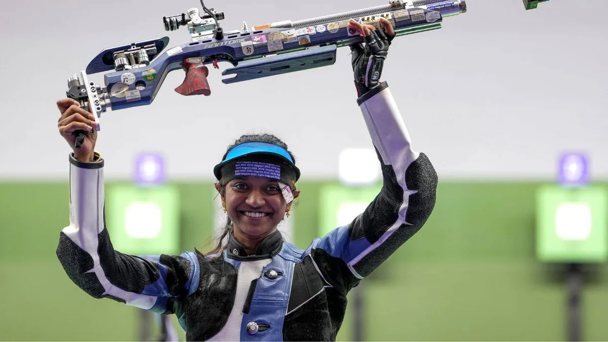 PM Modi, President Murmu hail Elavenil Valarivan's double silver at Asian Games