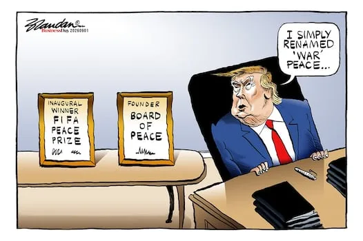 CARTOON | Trump’s war on words