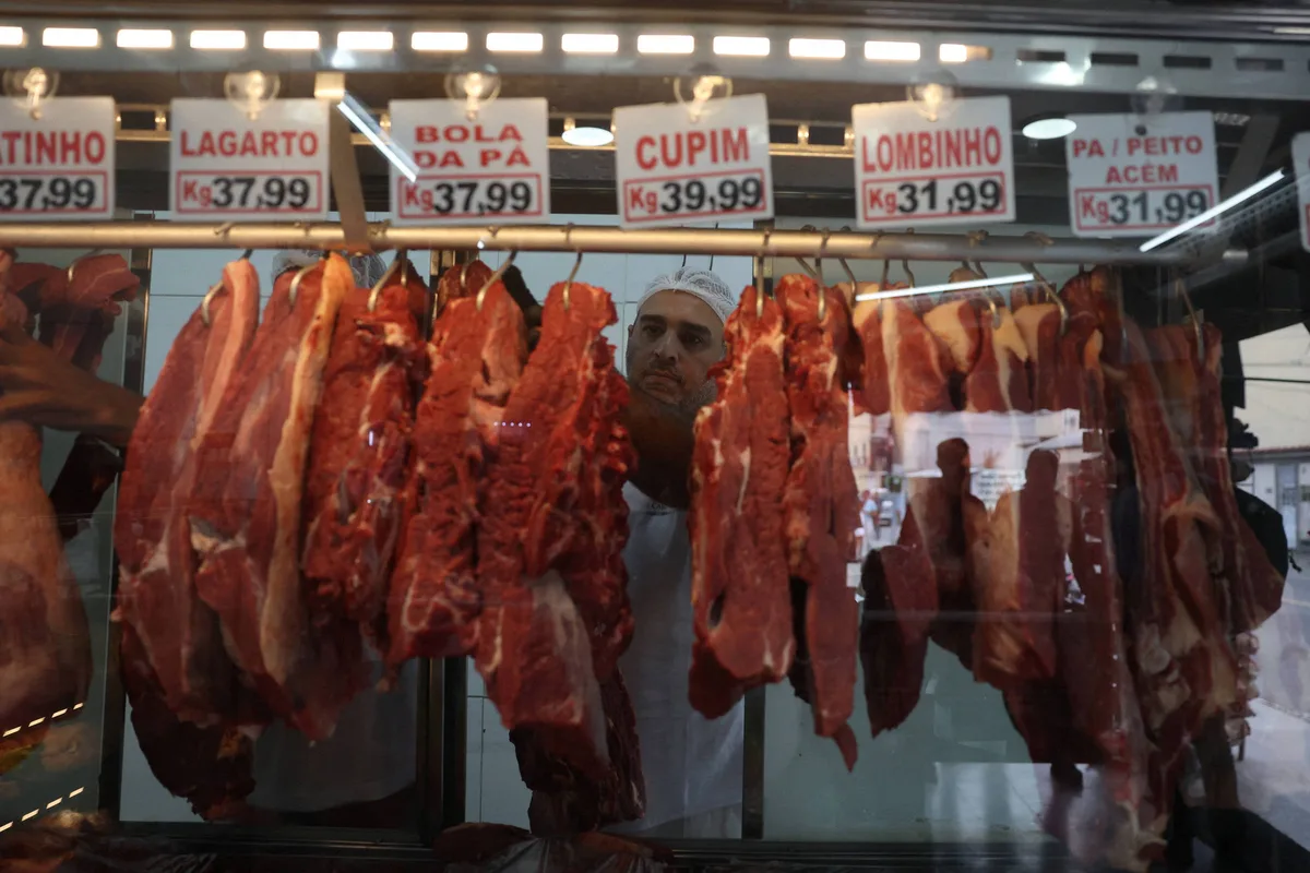 Cota chinesa de carne bovina pressiona exporta��es do Brasil
