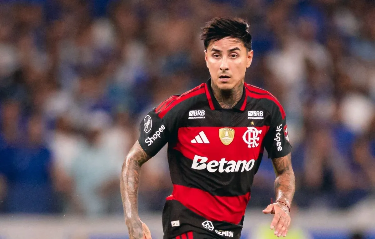 Flamengo avança para renovar com Pulgar, que dá pista em post da Libertadores: "Vamos por mais"