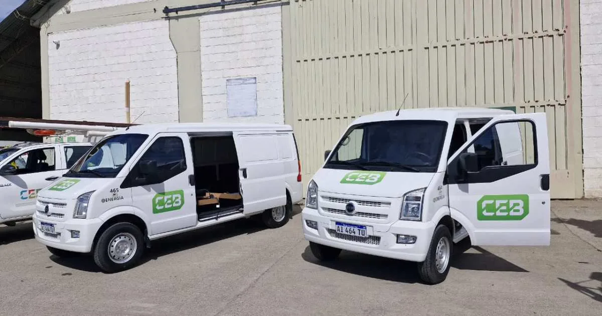 CEB Bariloche incorporó a su flota vehículos eléctricos de origen chino