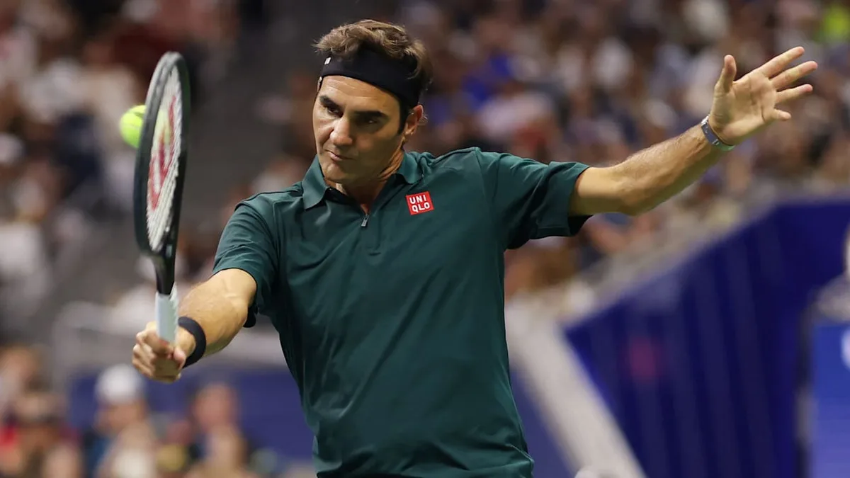 Lichtdrohnen über New York - Federer mit gigantischer Show geehrt