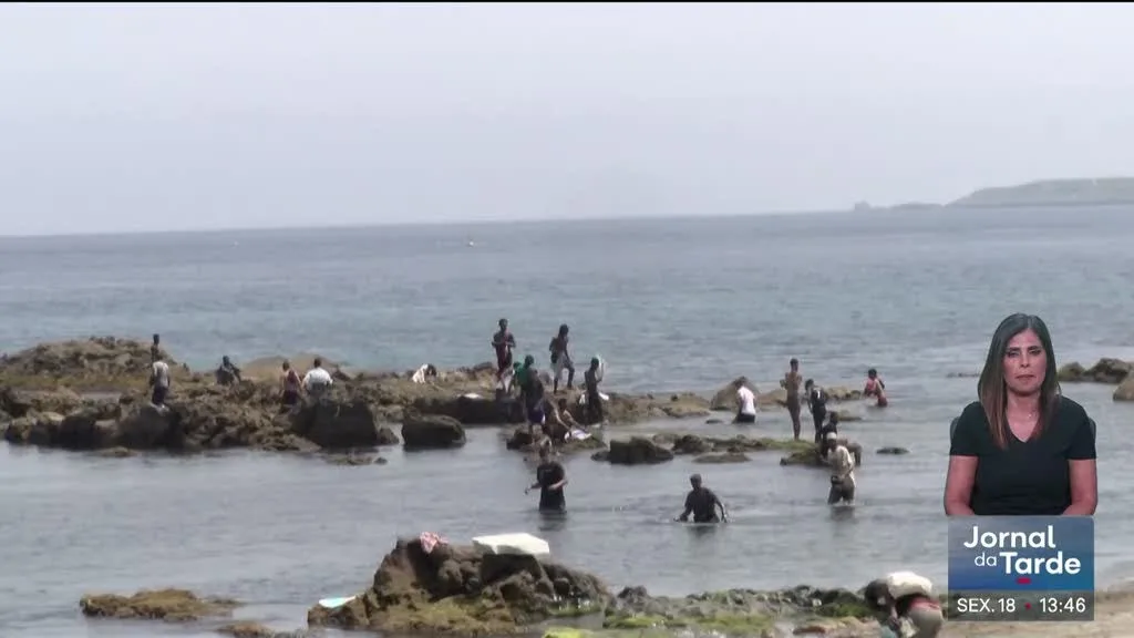 Ceuta. Migrantes levados para centro de acolhimento