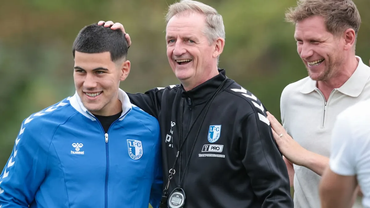 Startelf oder Bank? - Sander-Poker mit neuem Magdeburg-Star