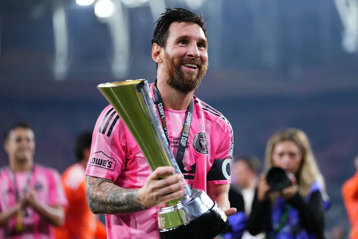 Messi le da la Campeones Cup a Inter Miami ante Cruz Azul