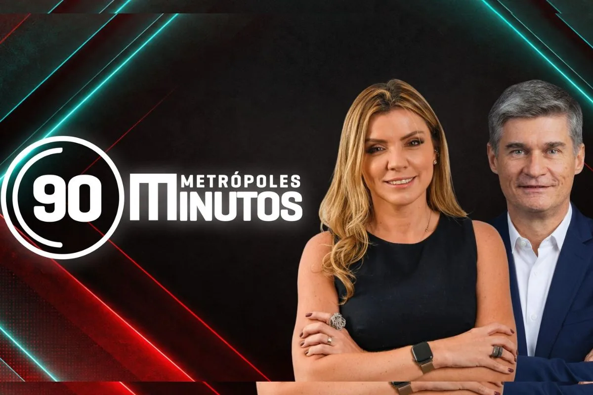Metrópoles 90 Minutos estreia nesta segunda com Marília Ruiz e Piperno