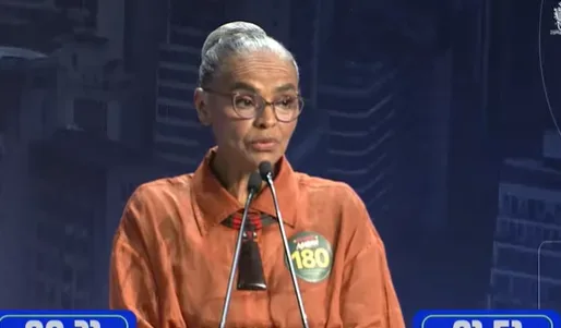 Em debate para o Senado, Derrite critica o Bolsa Família e Marina diz que adversário desconhece a pobreza