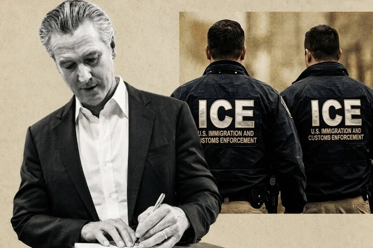 Hay una contra el ICE: el paquete de leyes que Newsom tiene un mes para firmar o vetar en California