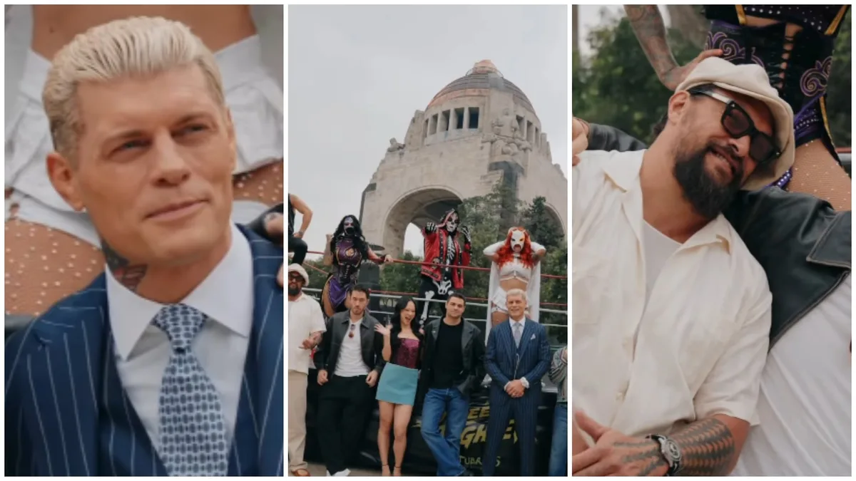 Street Fighter reúne a Jason Momoa y Cody Rhodes junto a Penta Cero Miedo y La Parka en CDMX