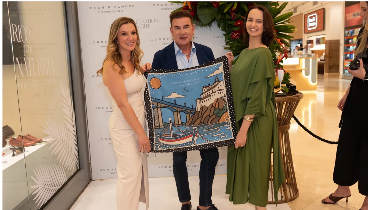 Designer gaúcho vem ao ES para celebração no Shopping Vitória