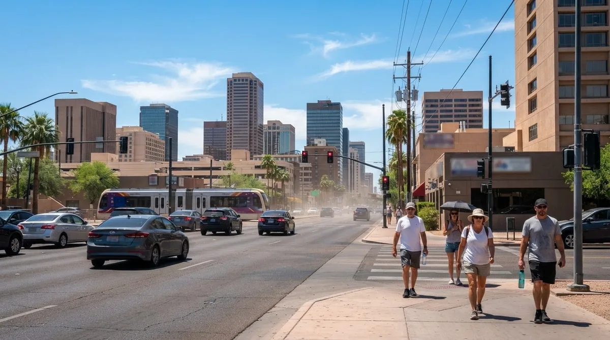 ¿Cómo estará el clima en Phoenix este miércoles 26 de agosto?