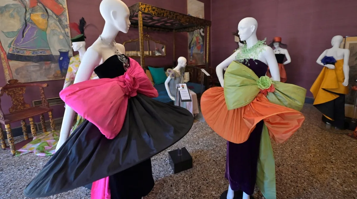La casa de Pierre Cardin en Venecia se conviertió en museo con todo el archivo del diseñador