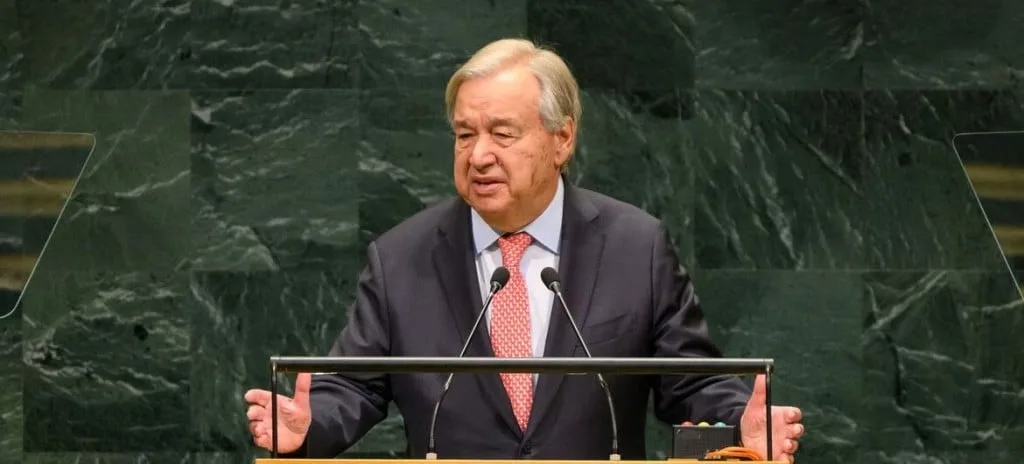 Guterres alerta del riesgo de que el mundo se divida en dos bloques enfrentados