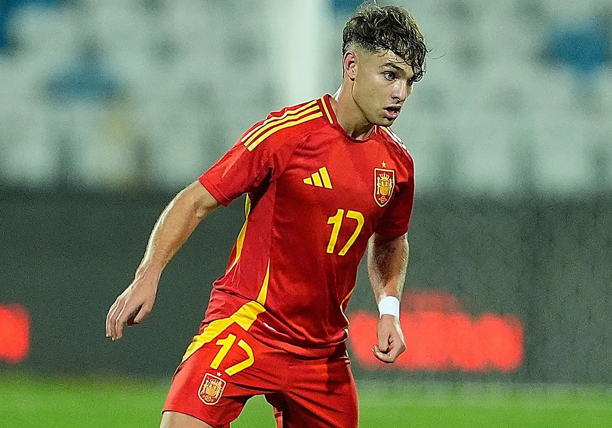 Ángel Ortiz, convocado por España sub 21 para los partidos ante Finlandia, San Marino y Rumanía