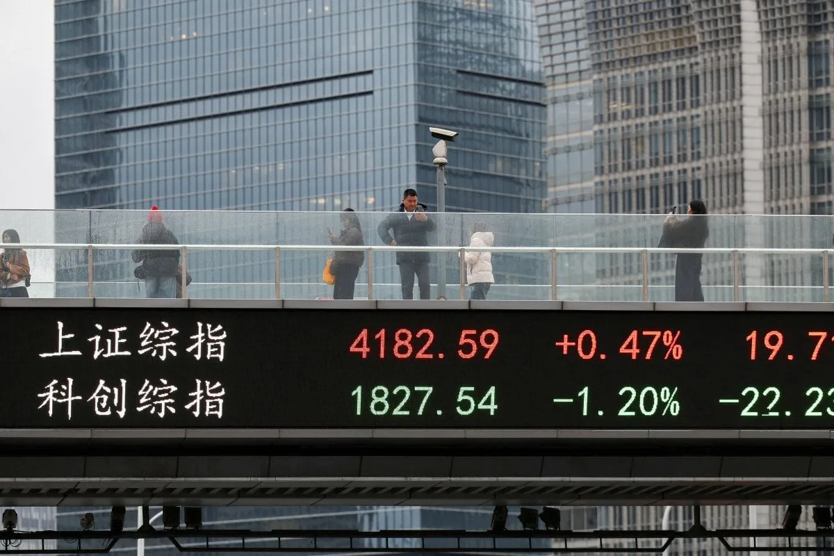 Ações da China e de Hong Kong caem com queda do Alibaba após venda inesperada de ações