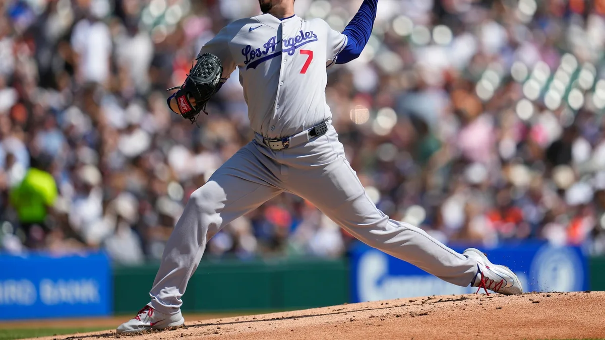 Báez makes ninth-inning plays with glove and bat to lead Tigers past Dodgers, 2-1