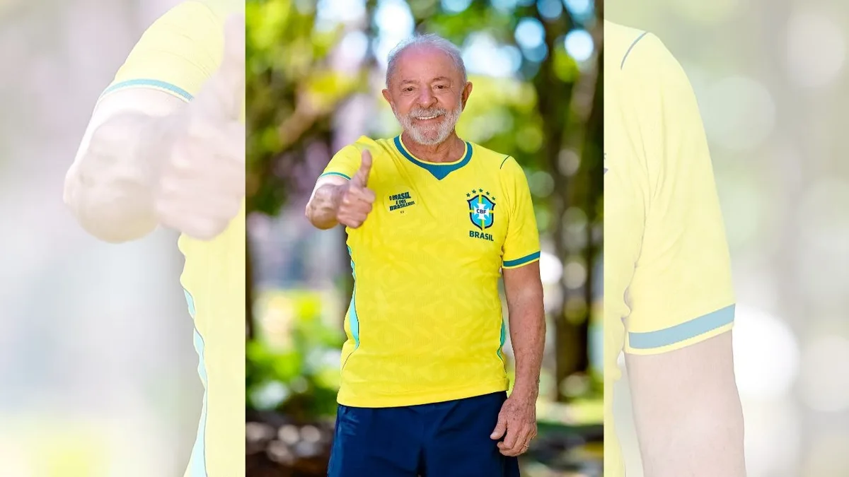 Apoiadores de Lula mobilizam redes com fotos com camisa da seleção brasileira