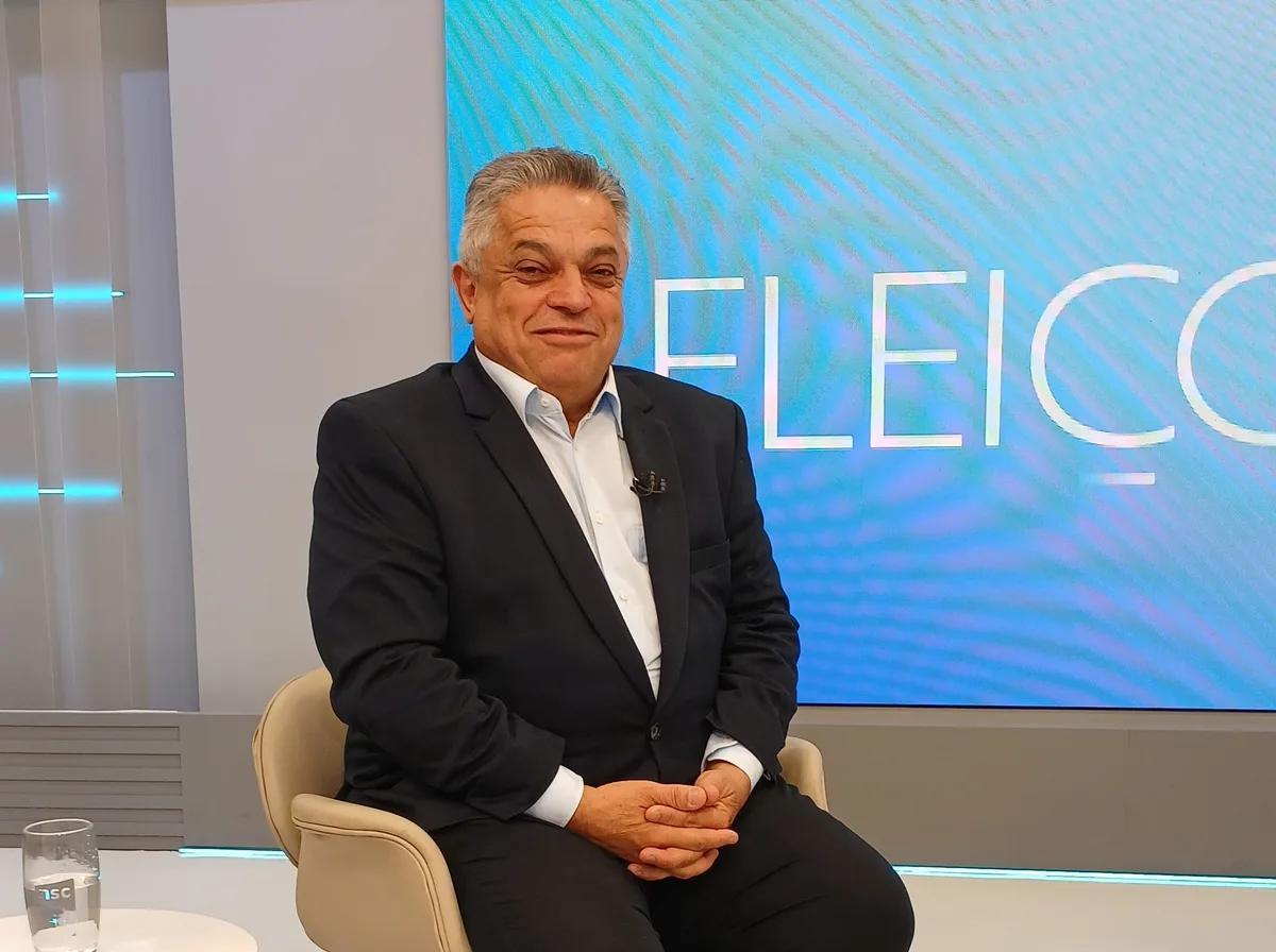 Jornal do Almoço entrevista João Rodrigues, candidato ao governo de SC