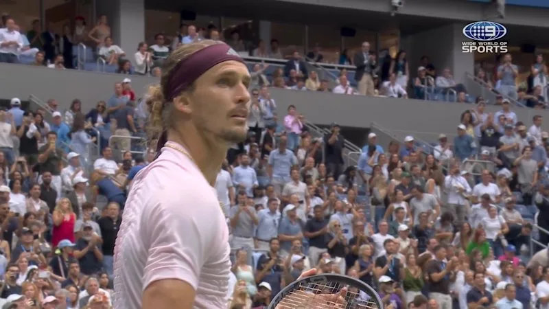 Zverev doesn't realise he has won US Open