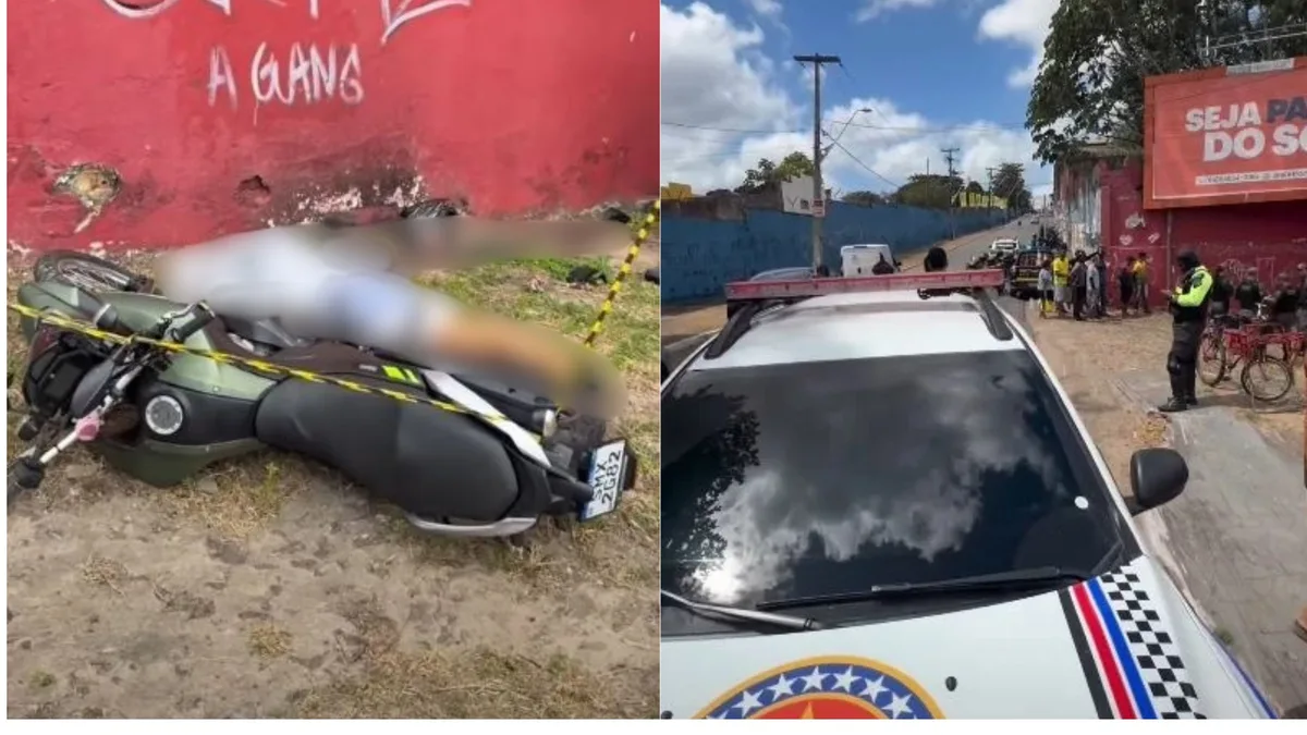 Motociclista de aplicativo morre após bater motocicleta contra muro em São Luís