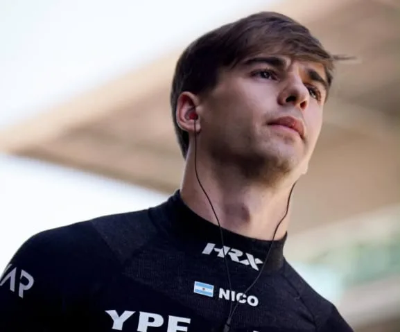 Nico Varrone abandonó su escudería de la Fórmula 2 a tres fechas del final