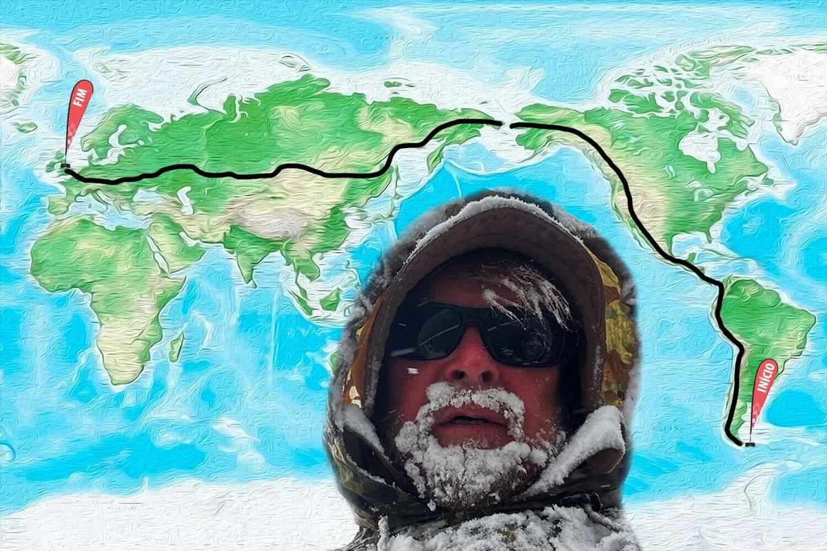 Saiu para dar a volta ao mundo a pé e regressou 28 anos depois… a nado