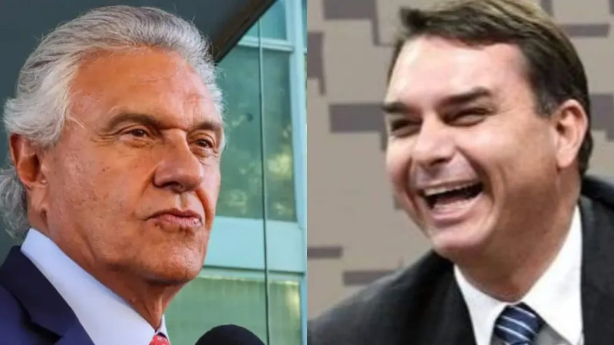Após atos flopados, Flávio Bolsonaro busca ex-marqueteiro de Caiado
