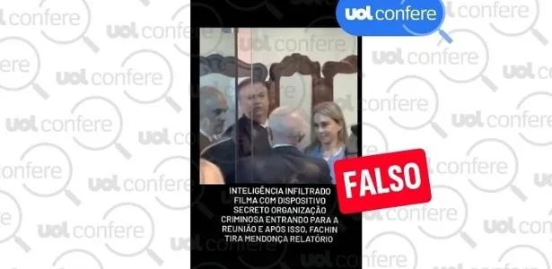 Vídeo de Lula com ministros é antigo e sem relação com crise atual do STF
