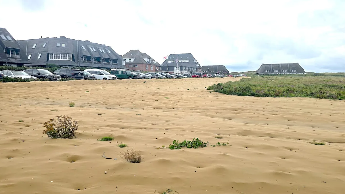 Sieht aus wie Sand am Strand - Urlaubsinsel verlegt jetzt beigefarbene Teppiche