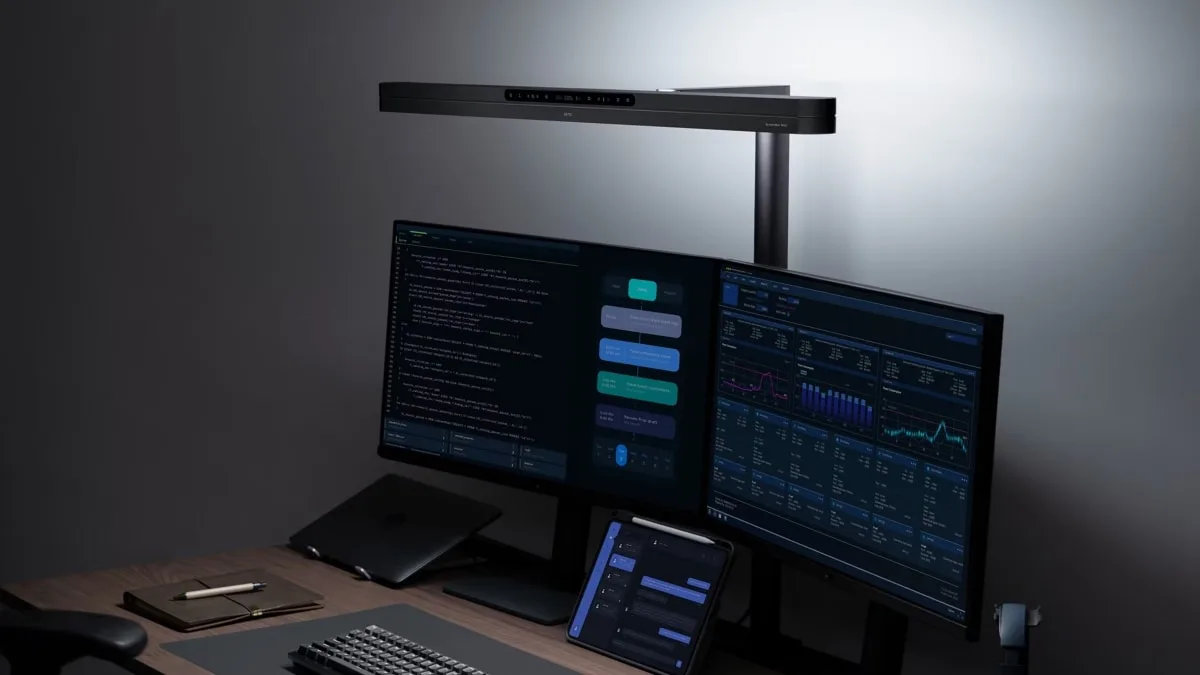 BenQ Showcases New iScreenBar and ScreenBar Max Desk Lighting Systems at InfoComm 2026