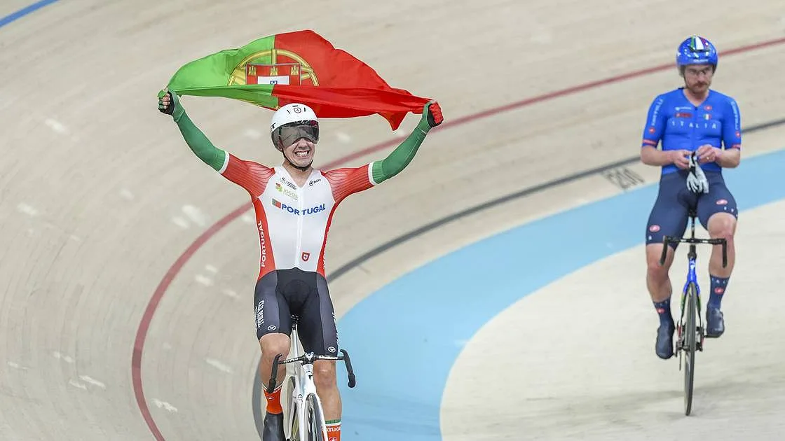 Ciclismo de pista: Iúri Leitão é campeão mundial de omnium