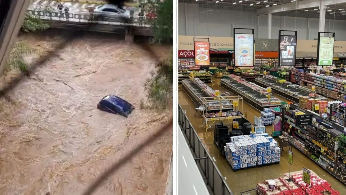 FOTOS: Ciclone extratropical deixa rastro de destruição e leva 13 cidades de SC a decretarem emergência