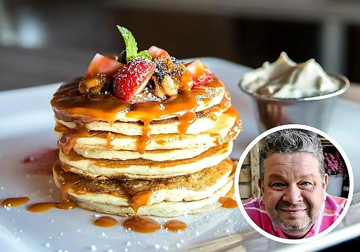 Alberto Chicote explica su receta para que cocinar tortitas y que queden perfectas: el truco es añadir este ingrediente