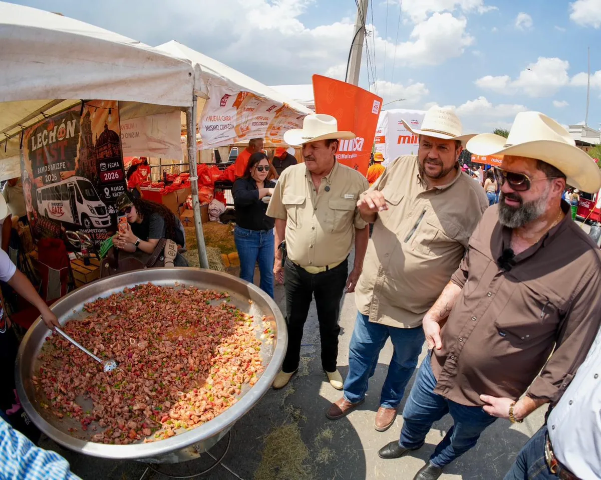 Ramos Arizpe enciende la parrilla con el Lechón Fest 2026