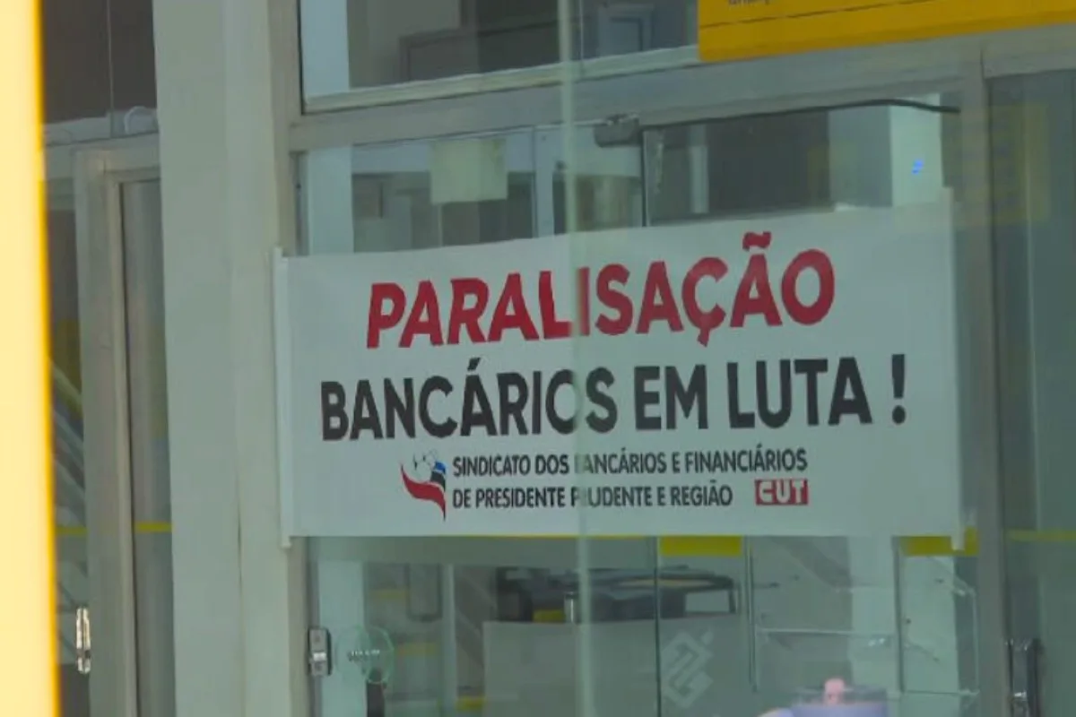 Greve de bancários fecha agências em Presidente Prudente; veja como acessar os serviços