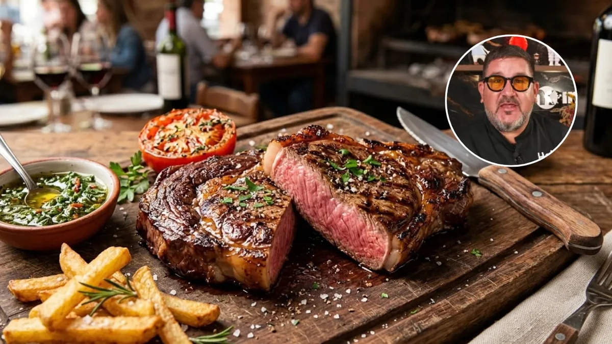 Dani García, chef: “El bife a la plancha sale mejor con 10g de manteca y 50 ml de oporto”