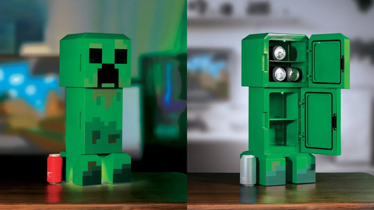 On peut désormais ranger ses canettes dans un Creeper de Minecraft