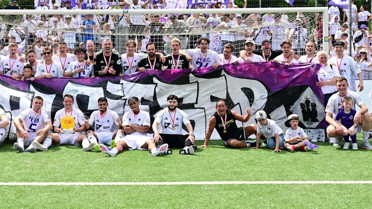 Pokal-Hit im HSV-Stadion - HEBC mit Linienbus zum Dortmund-Kracher