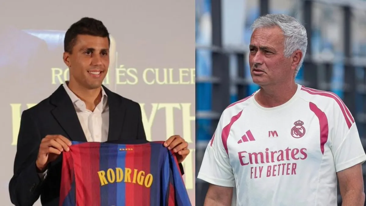 Jose Mourinho Explains Why Real Madrid Failed To Sign Rodri Before Barcelona Move