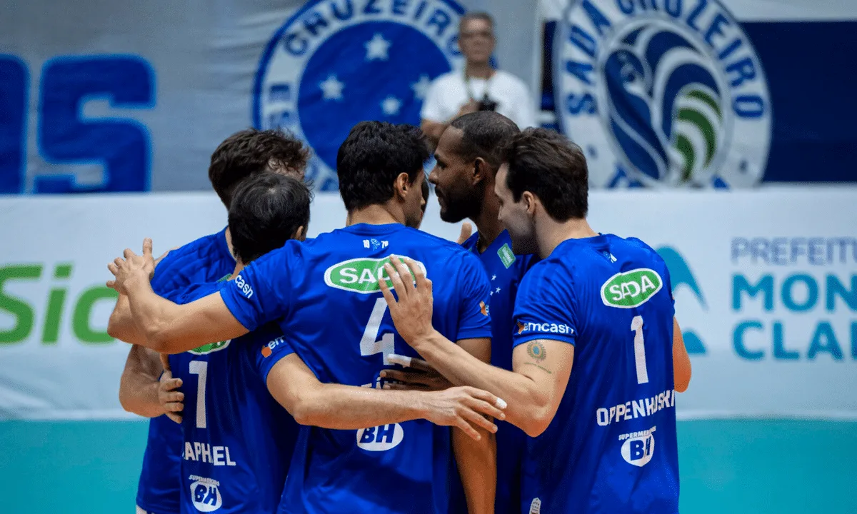 Cruzeiro vira sobre o JF Vôlei e mantém 100% no Mineiro