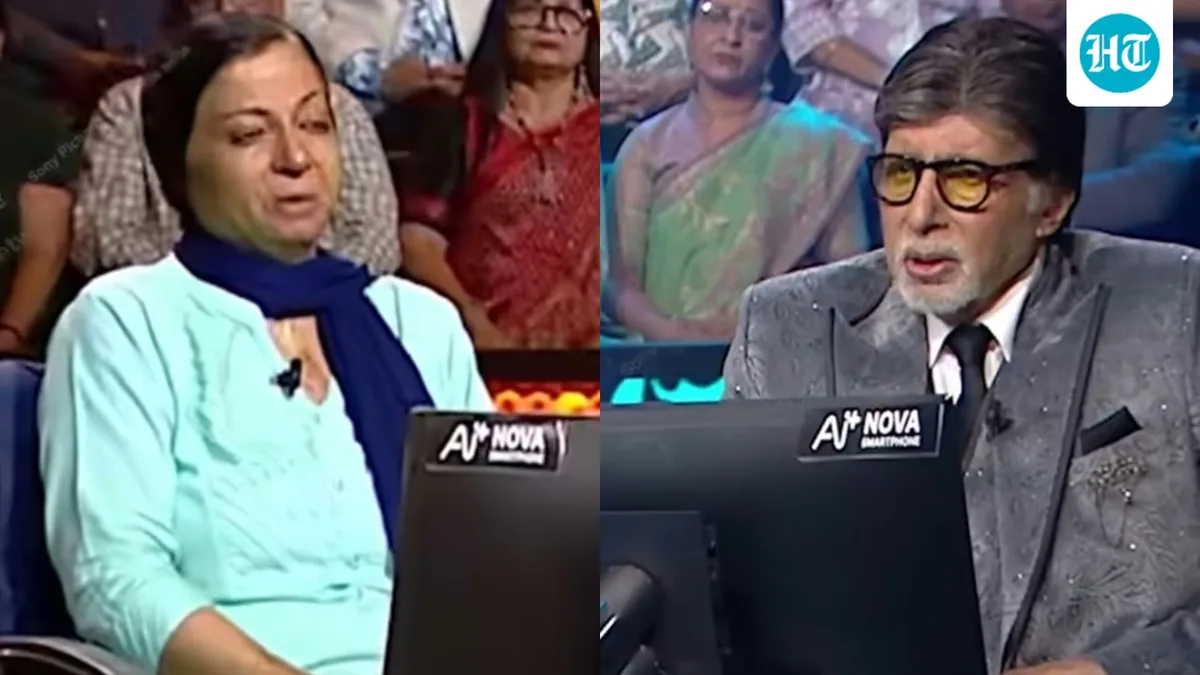 Amitabh Bachchan gets emotional as KBC 18 contestant recalls surviving in-laws’ attempt to burn her: ‘They wanted dowry’
