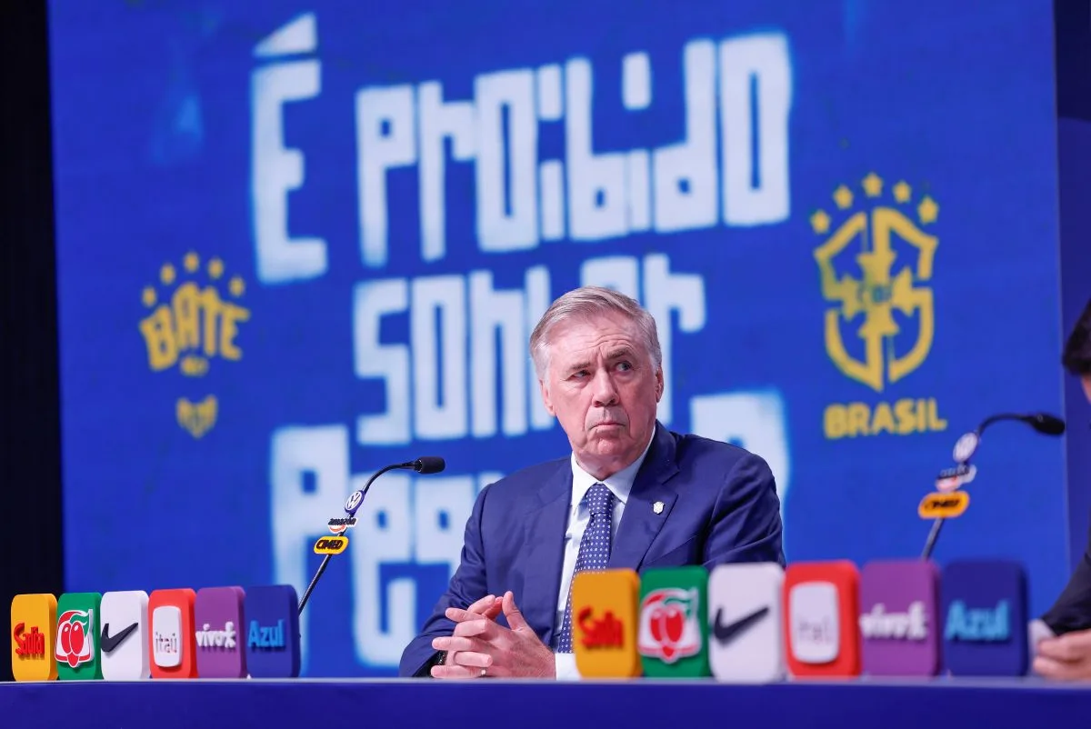 Ancelotti convoca Seleção para últimos amistosos de 2026 no fim de outubro