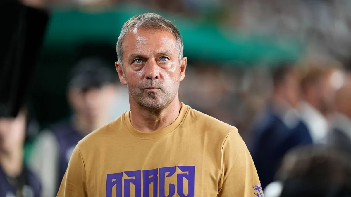 Hansi Flick: "Balde tiene muchas cosas en la cabeza, mejor que se aclare"