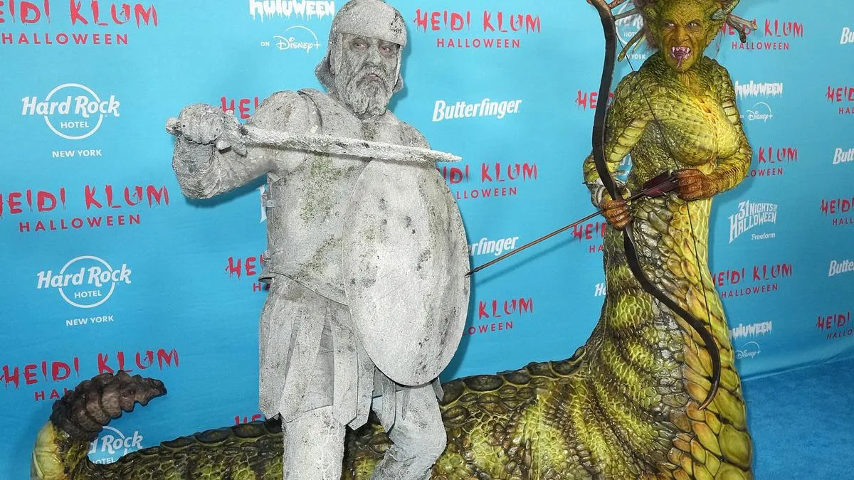 Heidi Klum hints at this year's 'bloody' Halloween costume